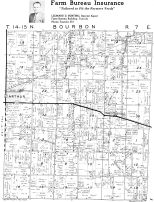 Bourbon Township, Chesterville, Arthur, Douglas County 1950